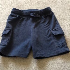 Navy Blue Cargo Shorts